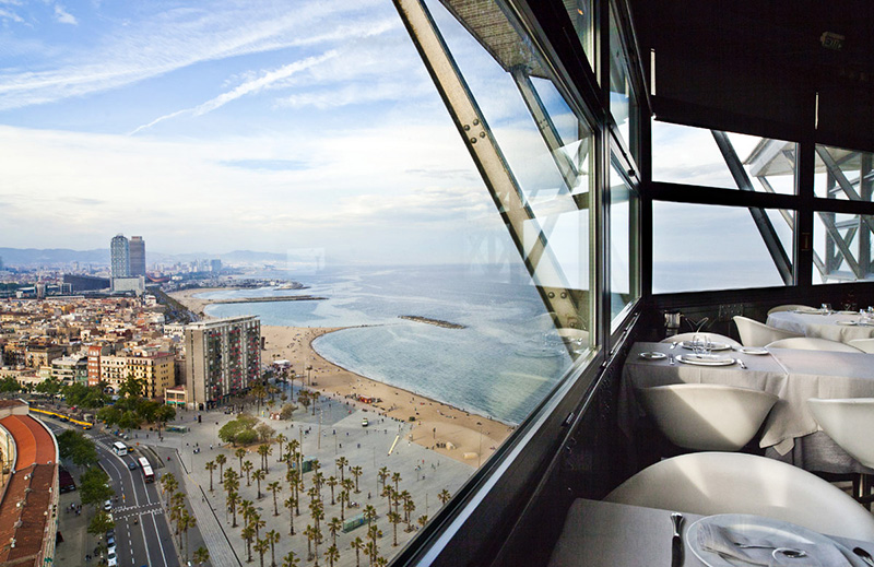 Andre steder ironi Begrænse Best restaurants with a view over Barcelona | Barcelona-Home