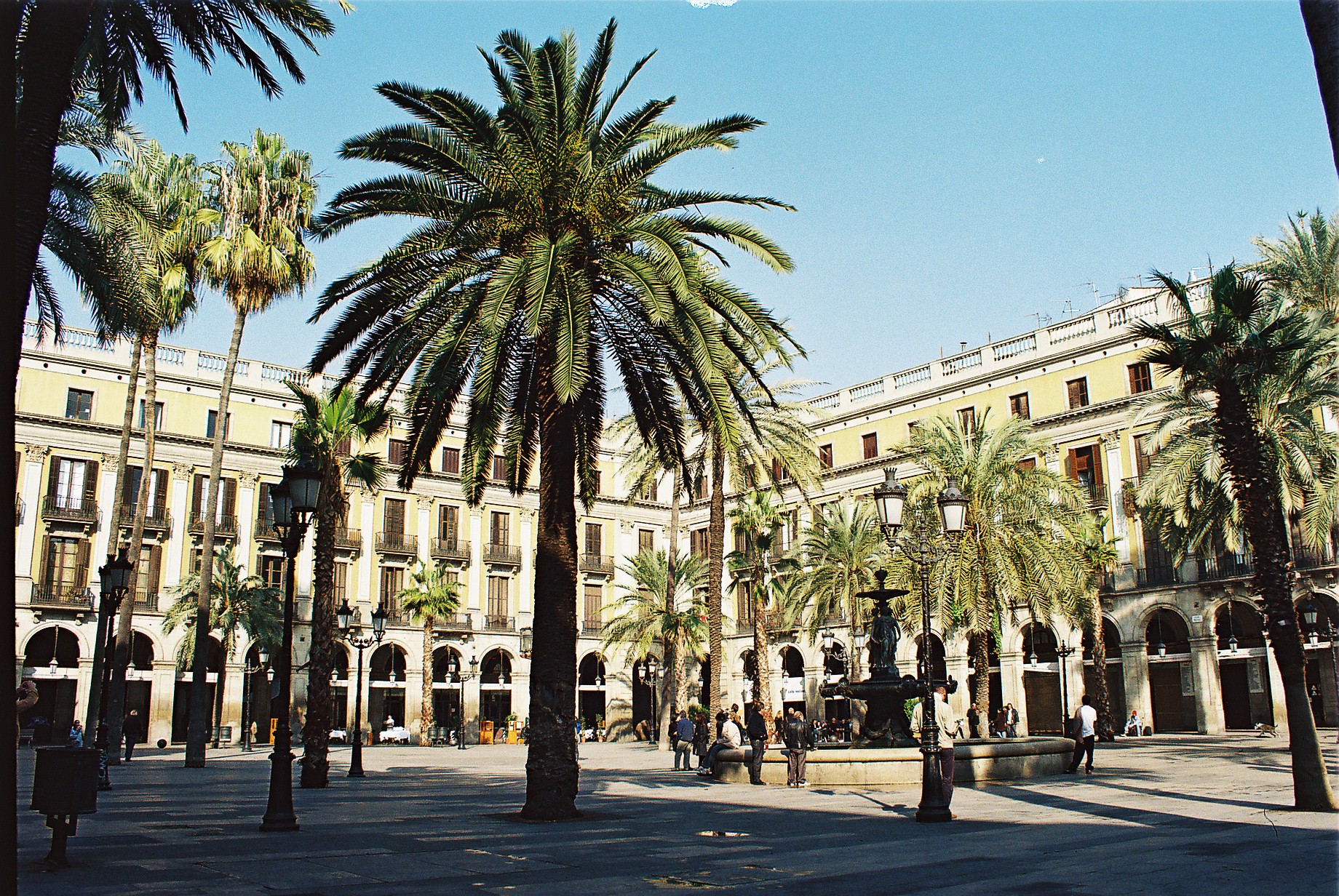 Placa Reial The Gothic Quarter Barcelona
