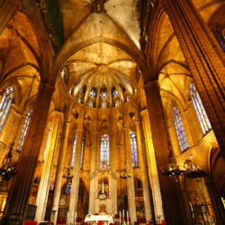 Barcelona cathedral la seu interior feature
