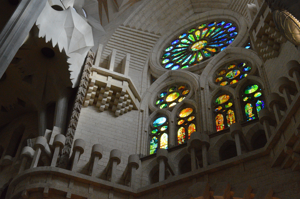 La Sagrada Familia Interior Barcelona Home