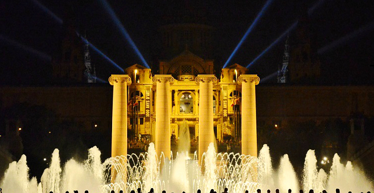 The Magic Fountain of Montjuic Barcelona