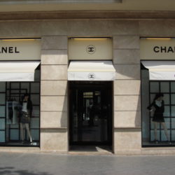 Chanel Designer store in Passeige de Gracia