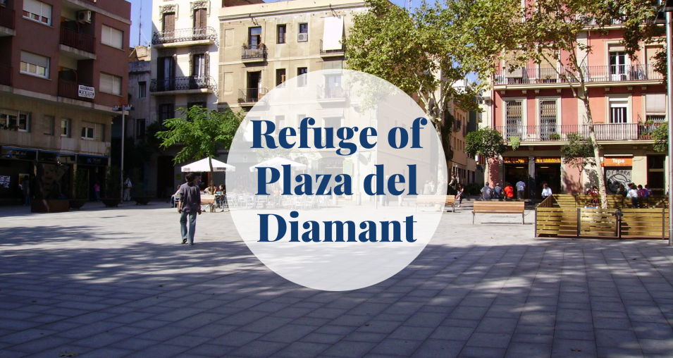 Plaça del Diamant en Barcelona - DeMediterràning.com