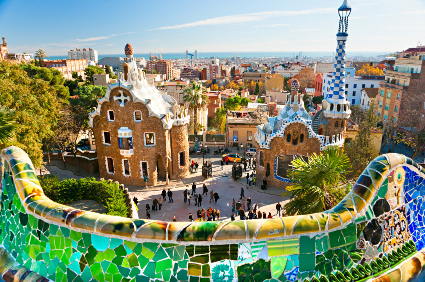 Best Parks Barcelona: Park Guell