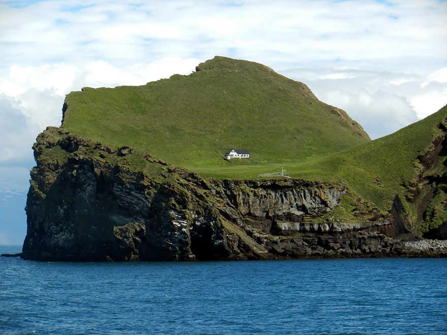 The lonely island home Elliðaey, Iceland.-4