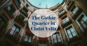 The Gothic Quarter in Ciutat Vella Barcelona-Home