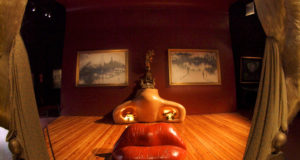"Face of Mae West Which Can Be Used as an Apartment" at the Dali Museum, Figueres, Spain.