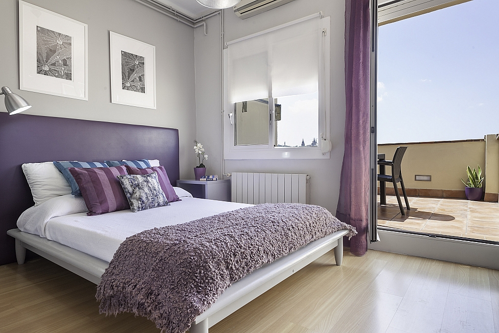 Attic with private terrace in Eixample