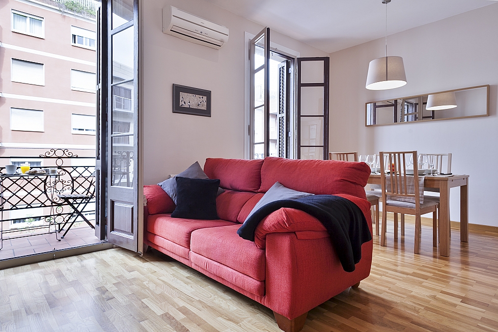 Blitzflat te huur in Barcelona