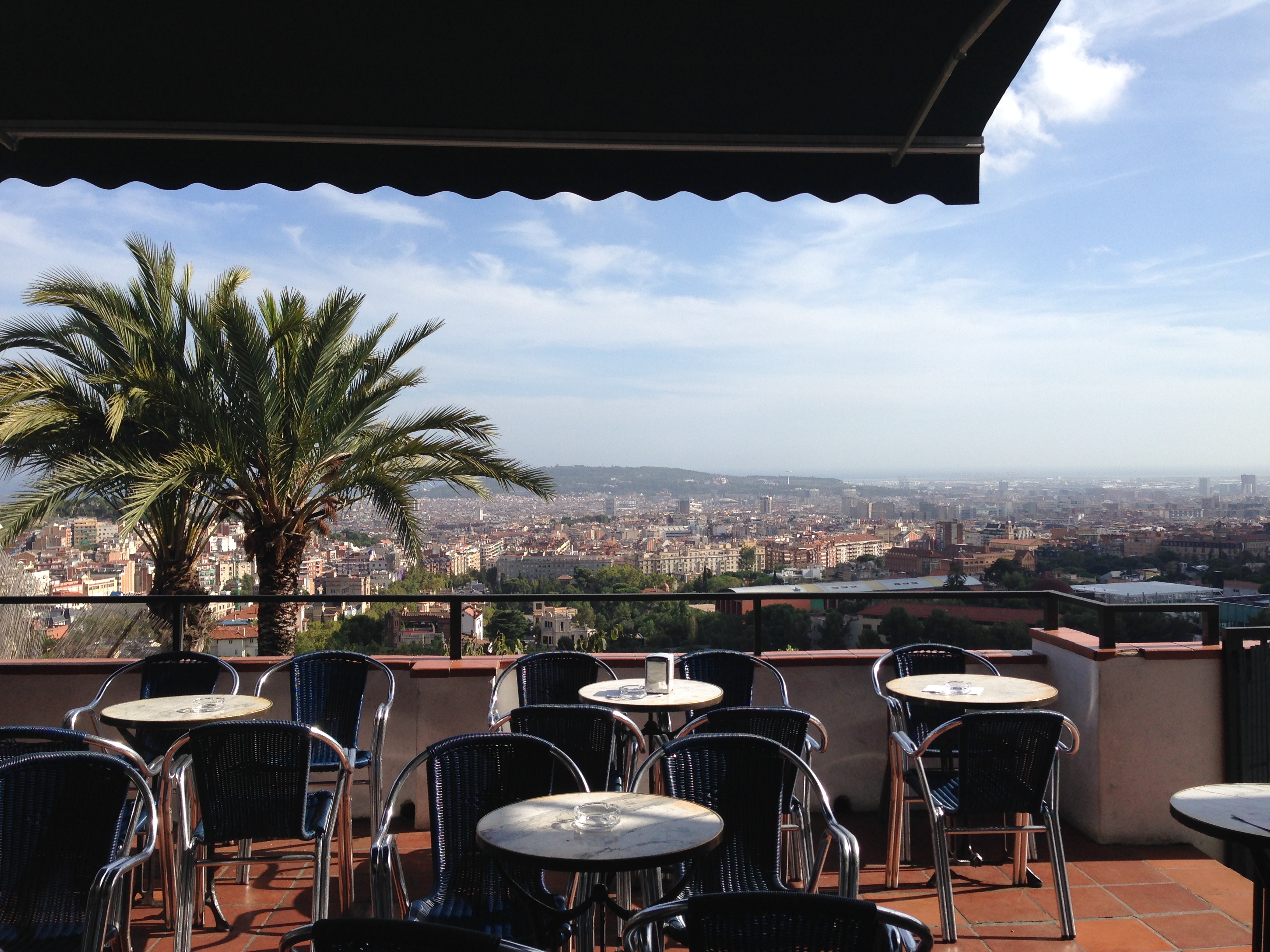 Restaurants with a view over Barcelona, Mirablau