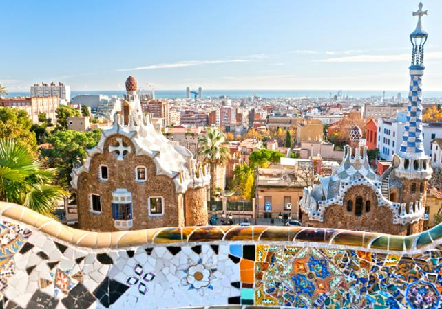 Park Guell The Mix Between Nature And Architecture Barcelona Home