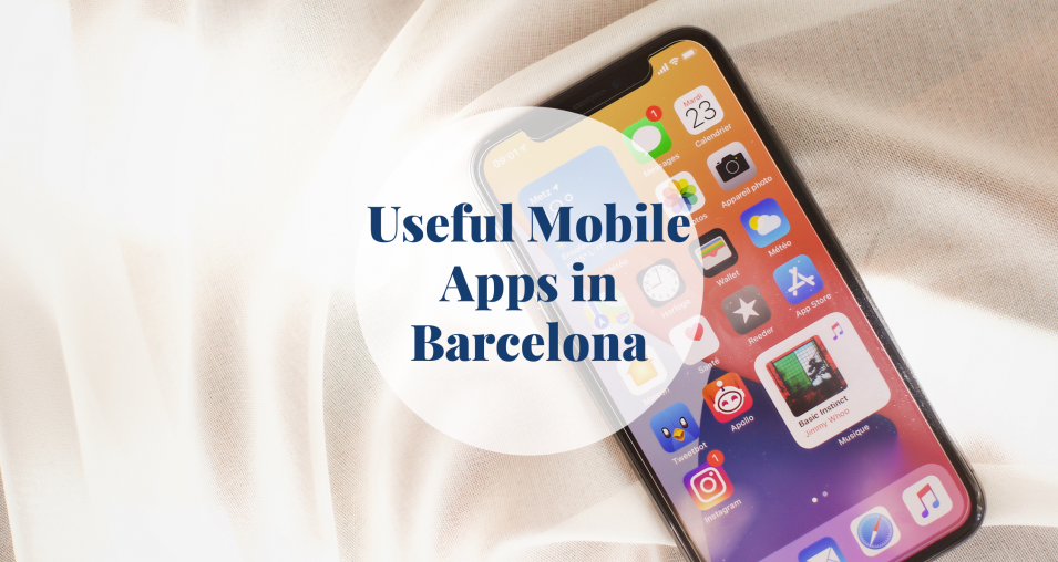 mobile app - Barcelona-home