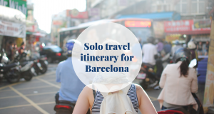 solo travel - Barcelona-home