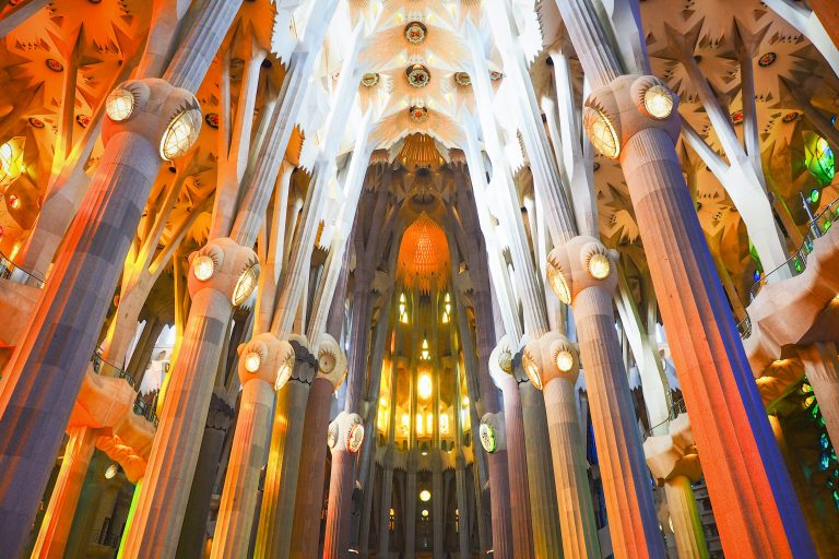 Inside Sagrada Familia