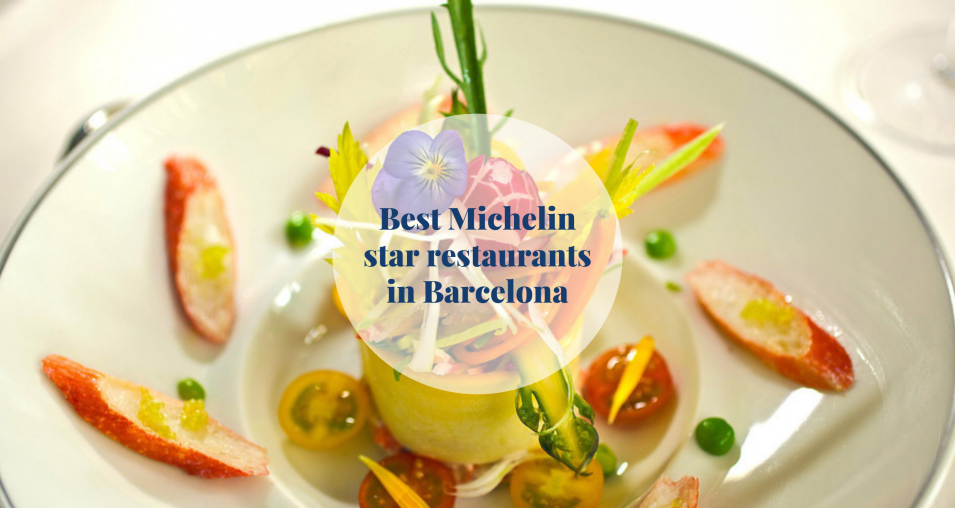 Best Michelin star restaurants in Barcelona