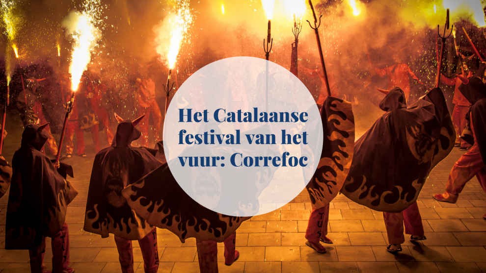 Het catalaanse festival van het vuur barcelona-home