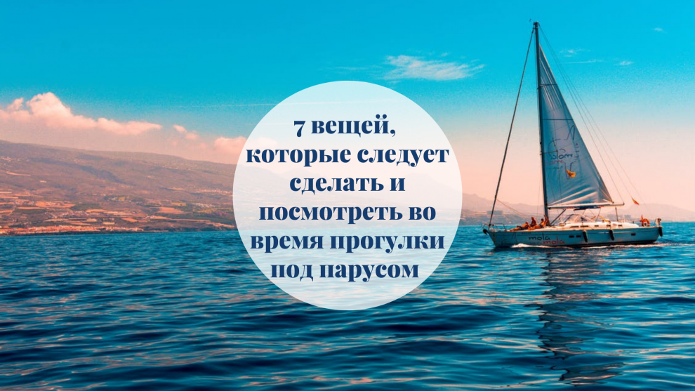 7 вещей которые следует сделать и посмотреть во время парусной прогулки в Барселоне barcelona home