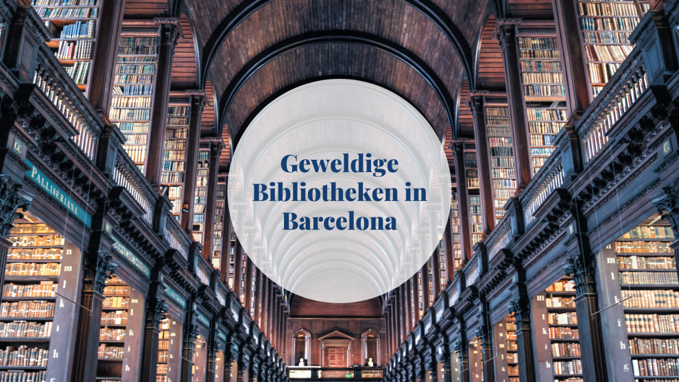 Geweldige Bibliotheken in Barcelona! barcelona-home