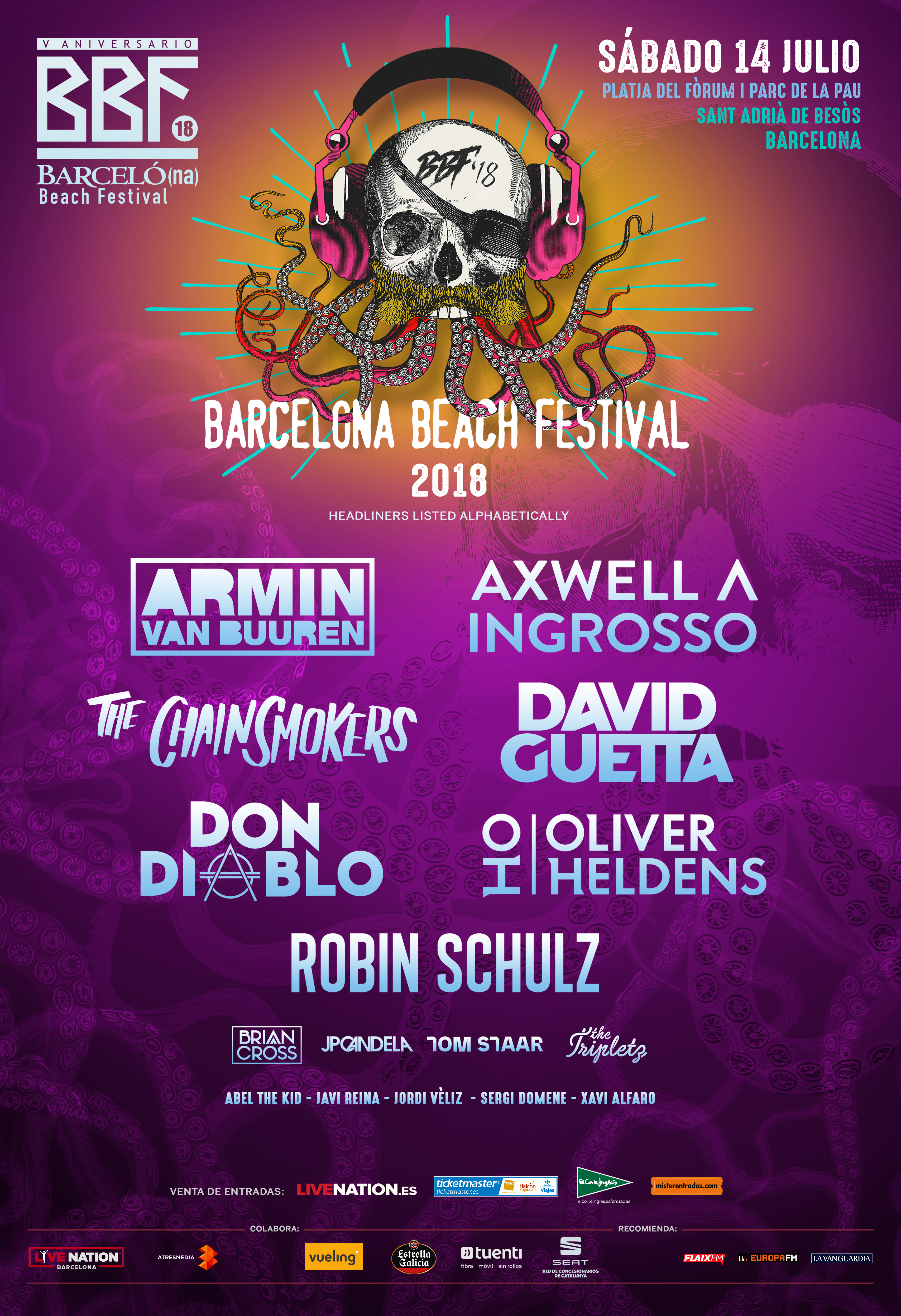 Barcelona Beach Festival 2018 Events And Guide Barcelona
