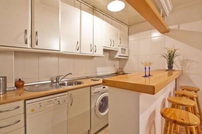 kitchen apartment in historic center of Barcelona