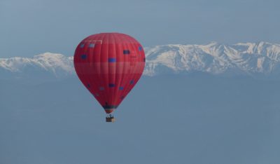 Panoramic balloon ride