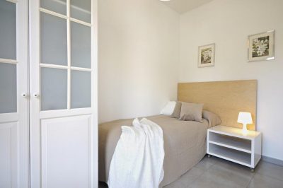 bedroom 2 apartment with view to Sagrada Familia