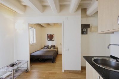 Total studio apartment in Barcelona