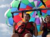 Parasailing in the Port Olímpic