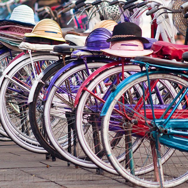 Biking in Barcelona