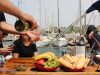 Breakfast on a Yacht