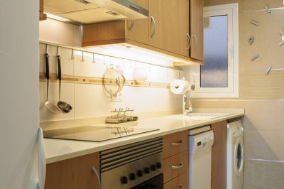 kitchen deluxe apartment in center of Barcelona