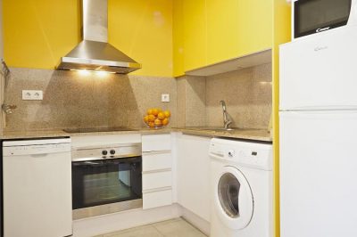 kitchen private home in eixample