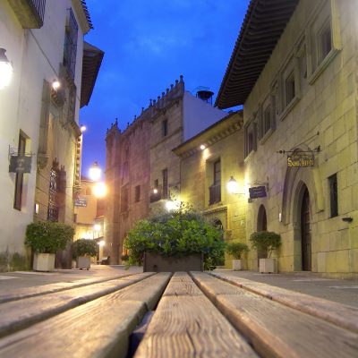 Poble Espanyol by night