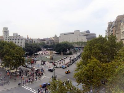 View from the balcony