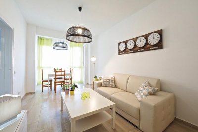 living room apartment close to Camp Nou Barcelona