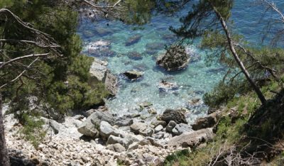 Hike above beaches 