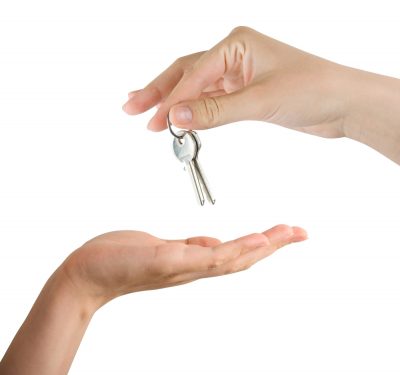 handing keys