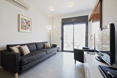 living room penthouse in Sagrada Familia