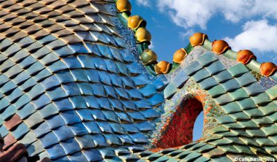 The colorful roof 