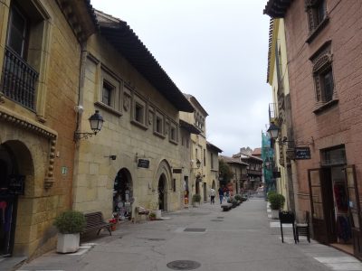 Poble Espanyol by night