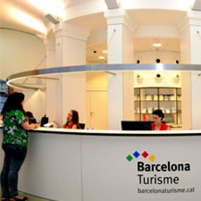 Info point Plaça de Catalunya