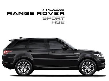 Range Rover Sport 7 places barcelona car rentals